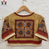 Ponduru - Pen Kalamkari Patchwork Blouse
