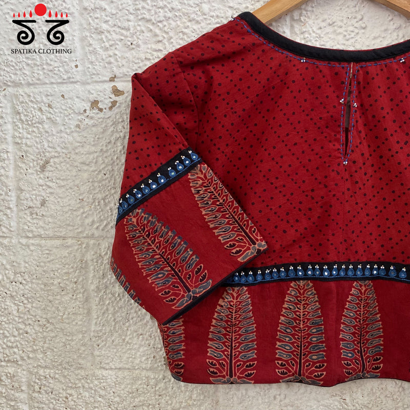 The Basant Blouse