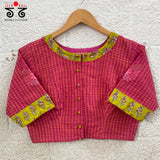 Chikan Hand - Embroidered Blouse