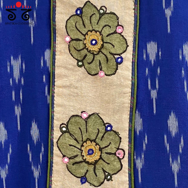 Ikat - Pen Kalamkari Handcrafted Blouse