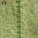 Lucknow Chikan Hand - Embroidered Blouse