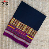 Hand- Embroidered Khun Blouse Fabric