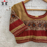 Ponduru - Pen Kalamkari Border Blouse