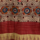 Ponduru - Pen Kalamkari Border Blouse