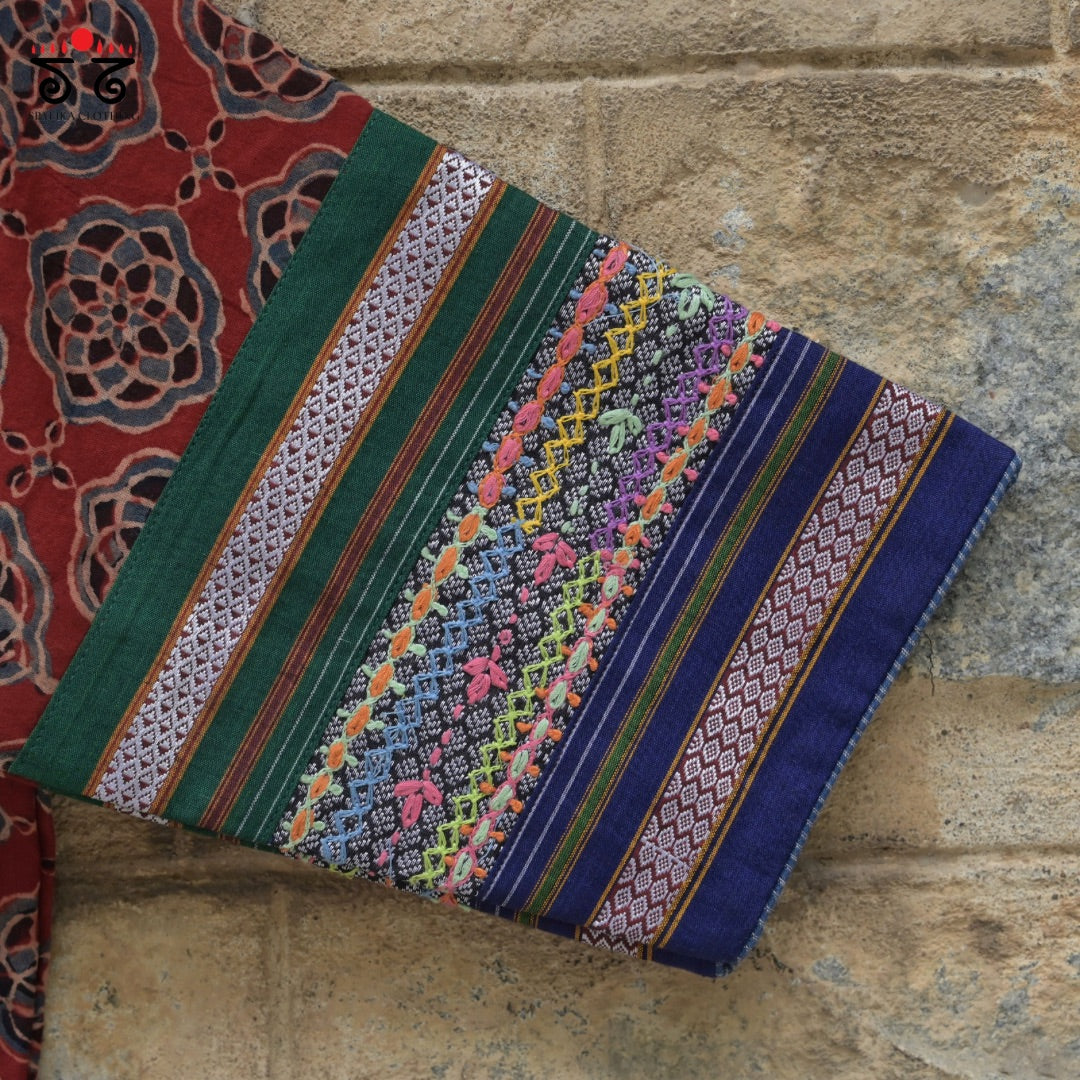Khun - Lambani - Ajrak Hand Crafted Blouse