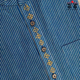 Men's Handwoven Cotton Long Kurta
