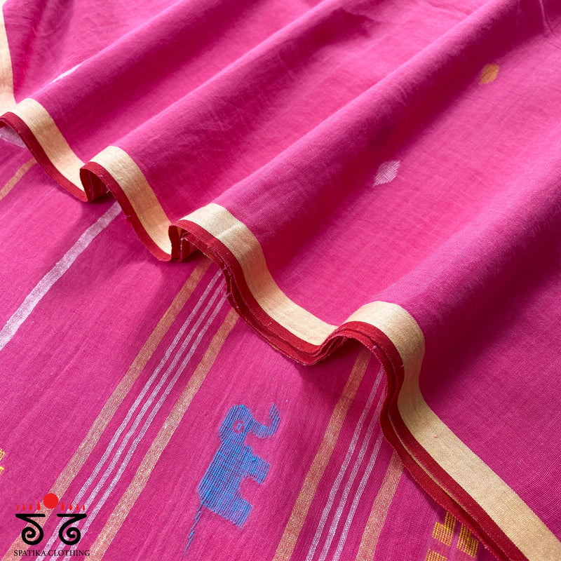 Jamdhani on Bengal Cotton Saree