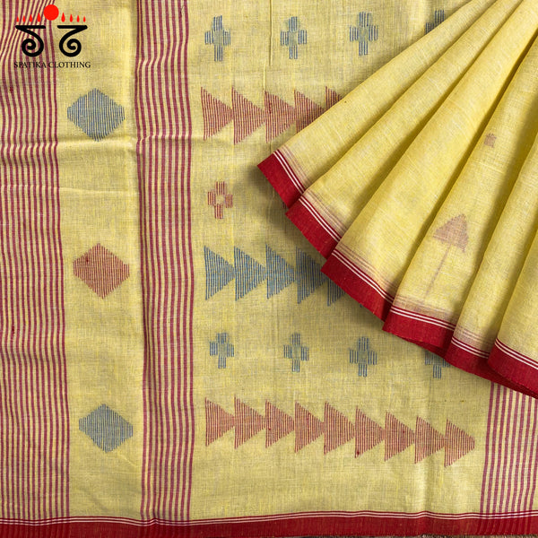 Jamdhani-Bengal Cotton Saree