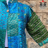 KANTHA & PATOLA QUILTED JACKET
