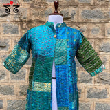 KANTHA & PATOLA QUILTED JACKET