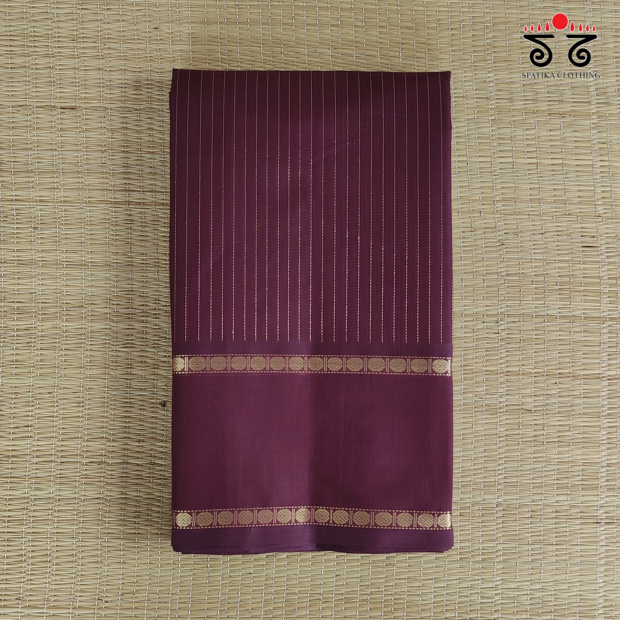 Vintage Festive Kanjivaram Saree in Cotton