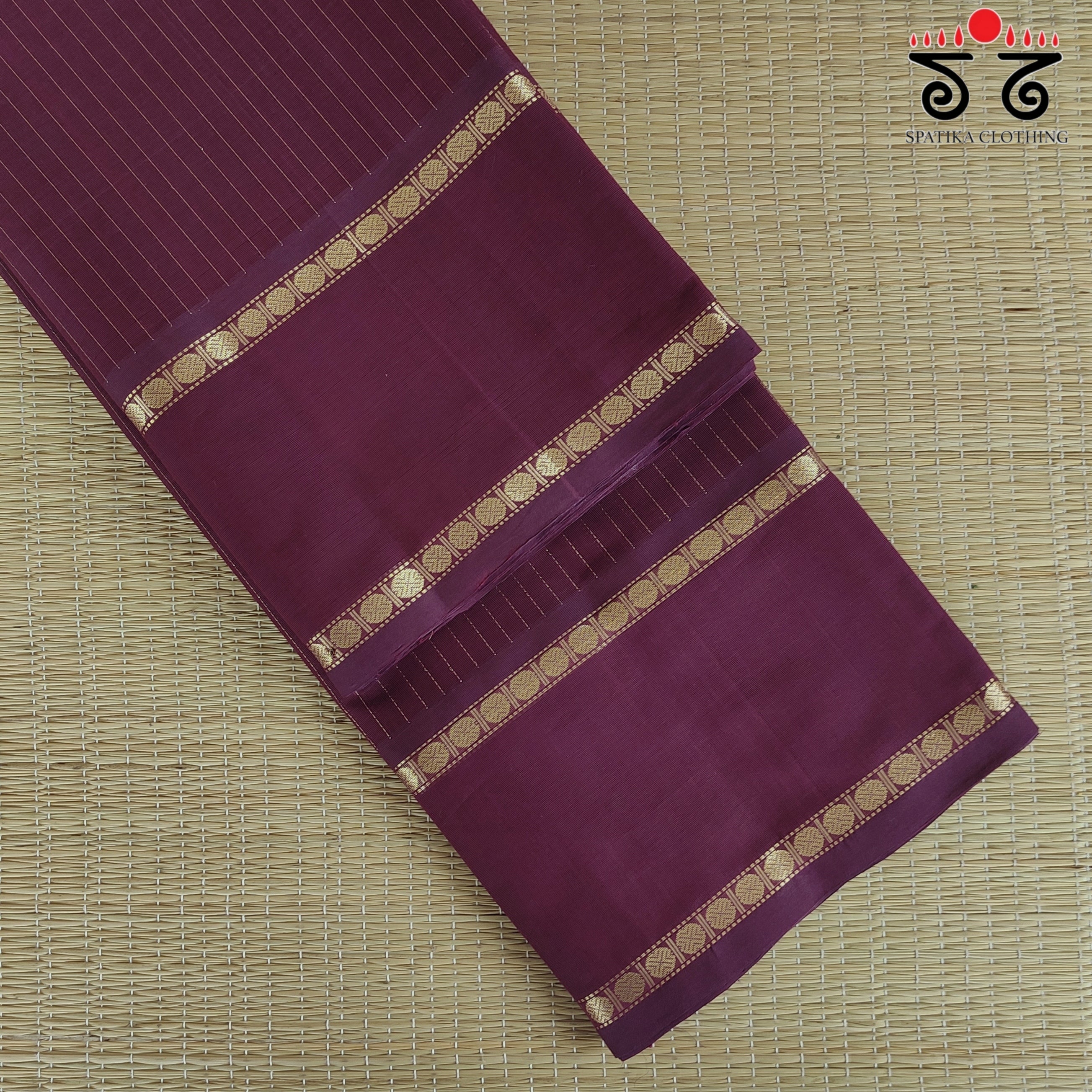 Vintage Festive Kanjivaram Saree in Cotton