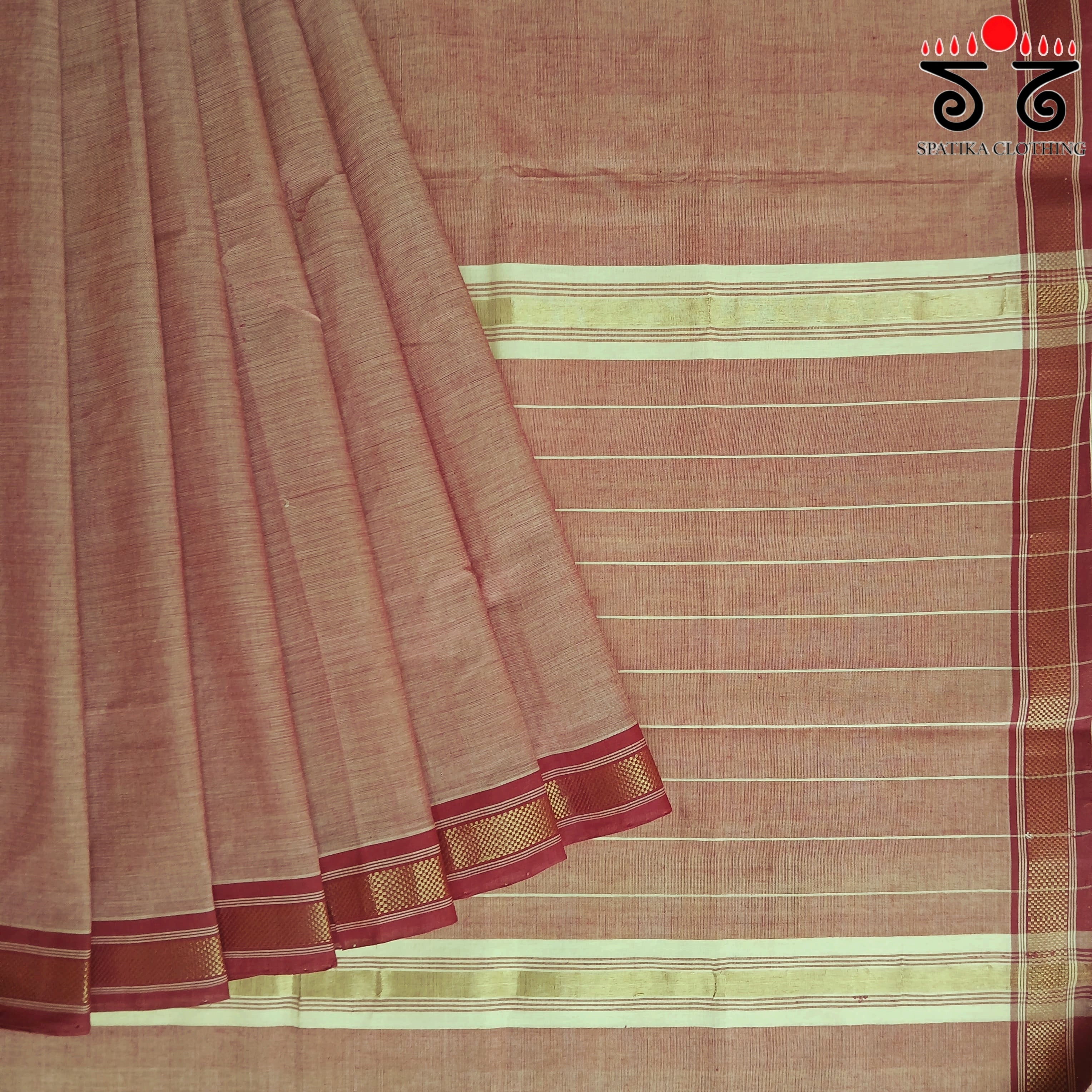 Andhra Handwoven Cotton Saree