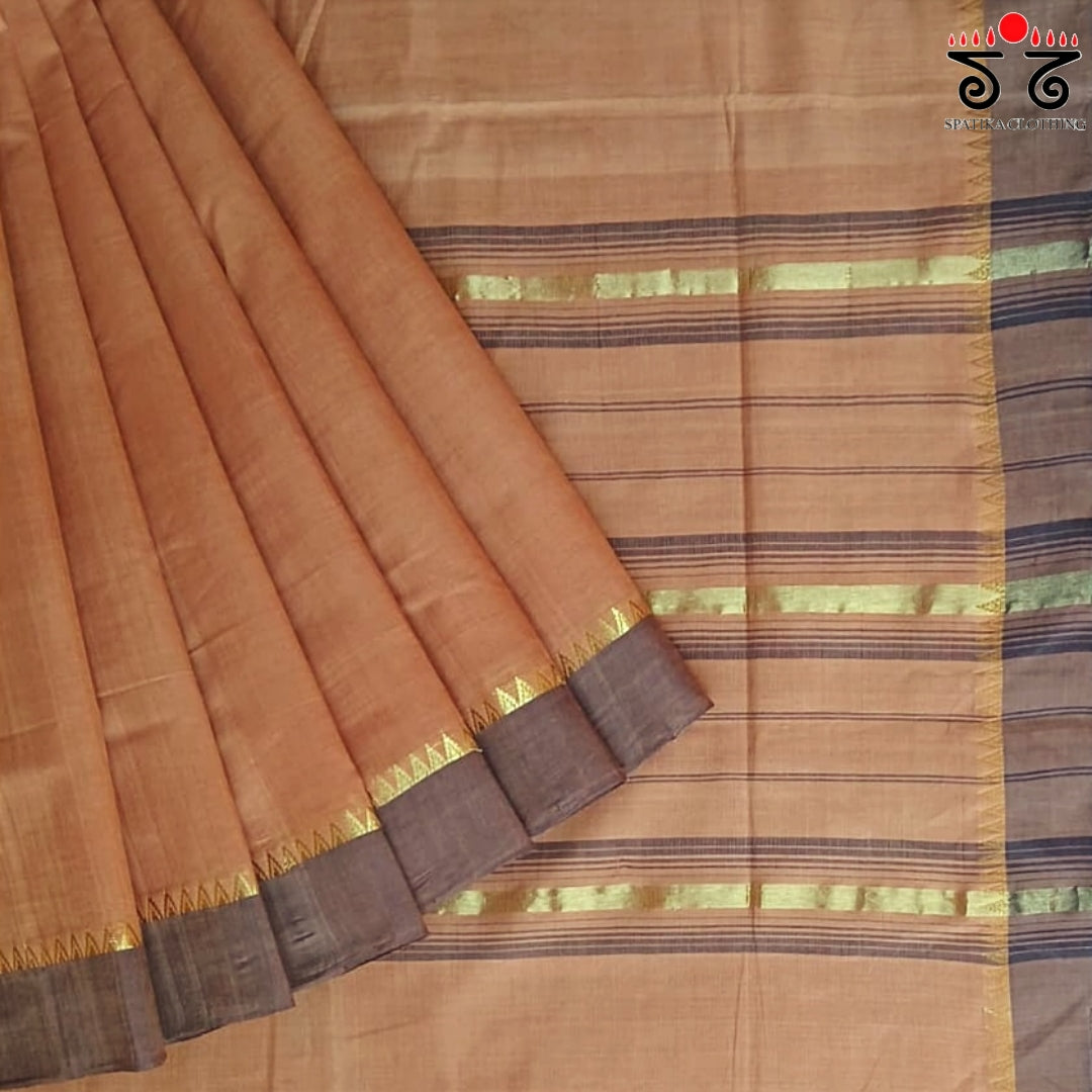 Andhra Handwoven Cotton Saree