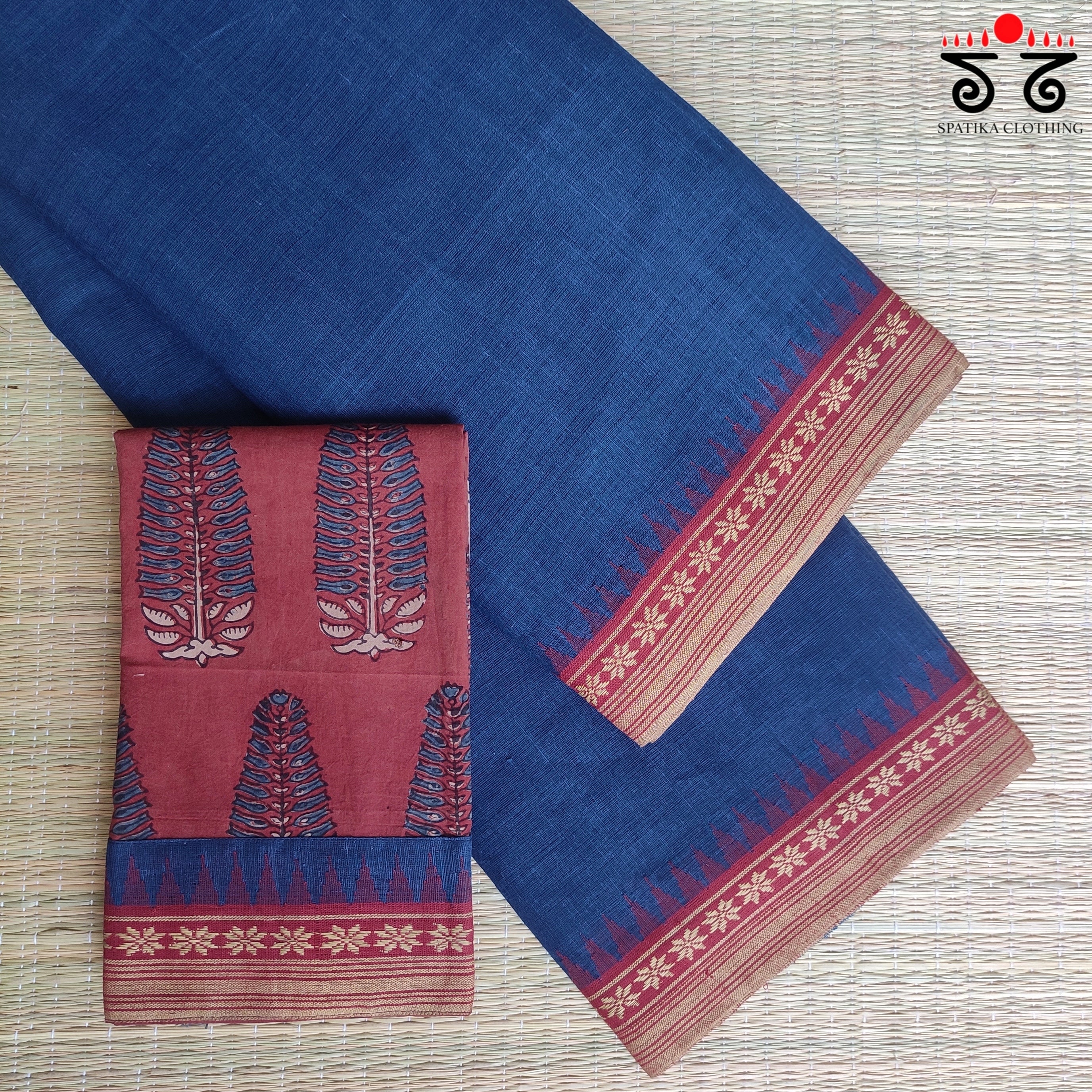 Ponduru Handspun Cotton Saree - Special Blouse