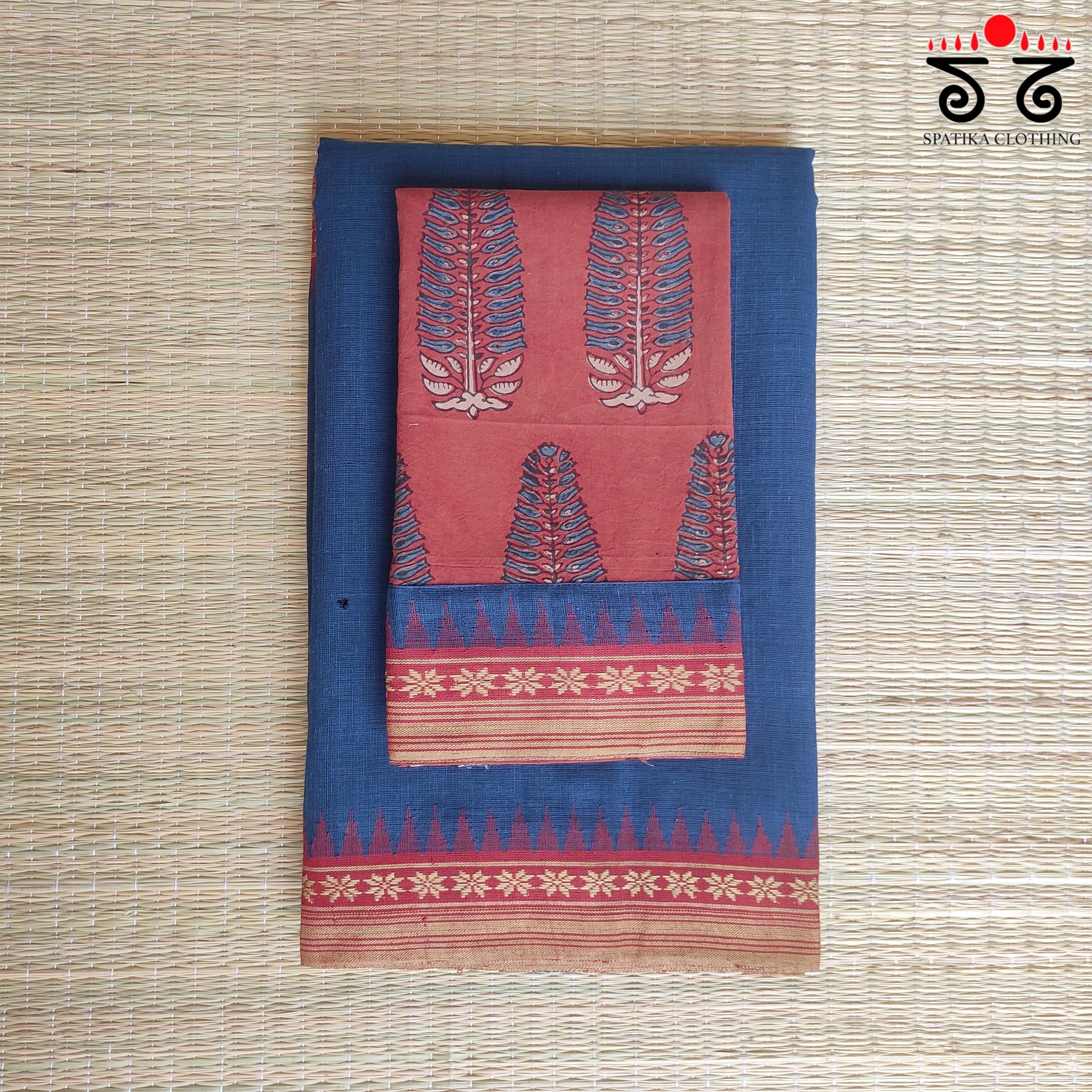 Ponduru Handspun Cotton Saree - Special Blouse