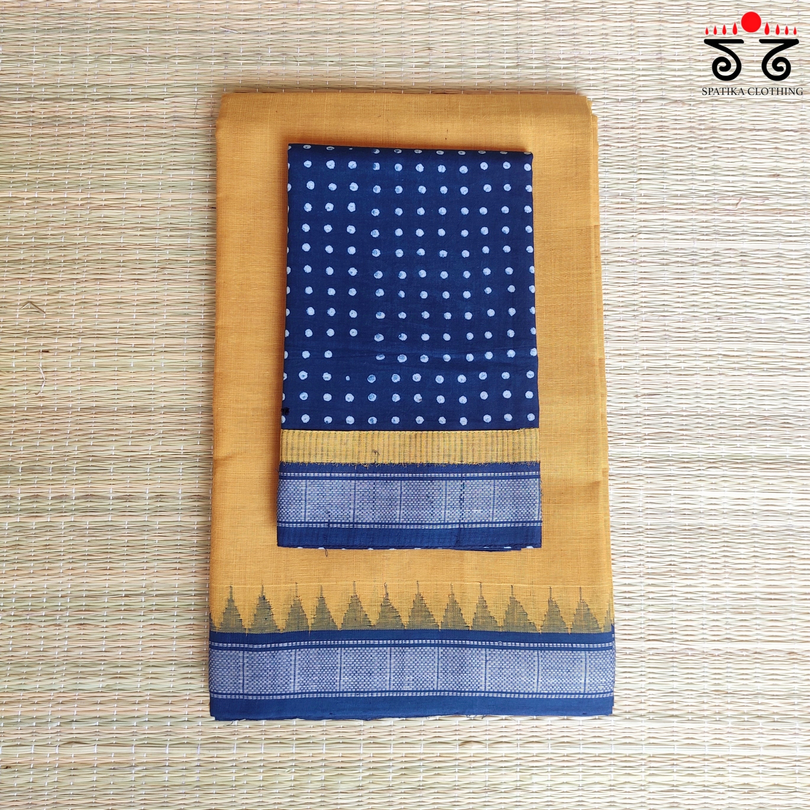 Ponduru Handspun Cotton Saree - Special Blouse