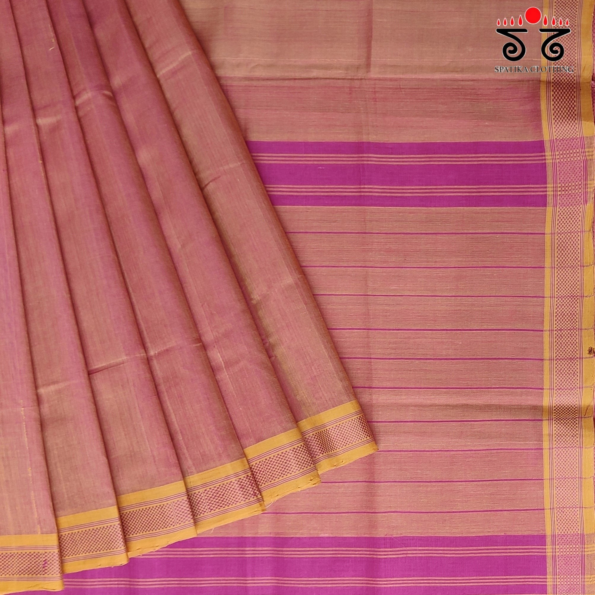 Andhra Handwoven Cotton Saree