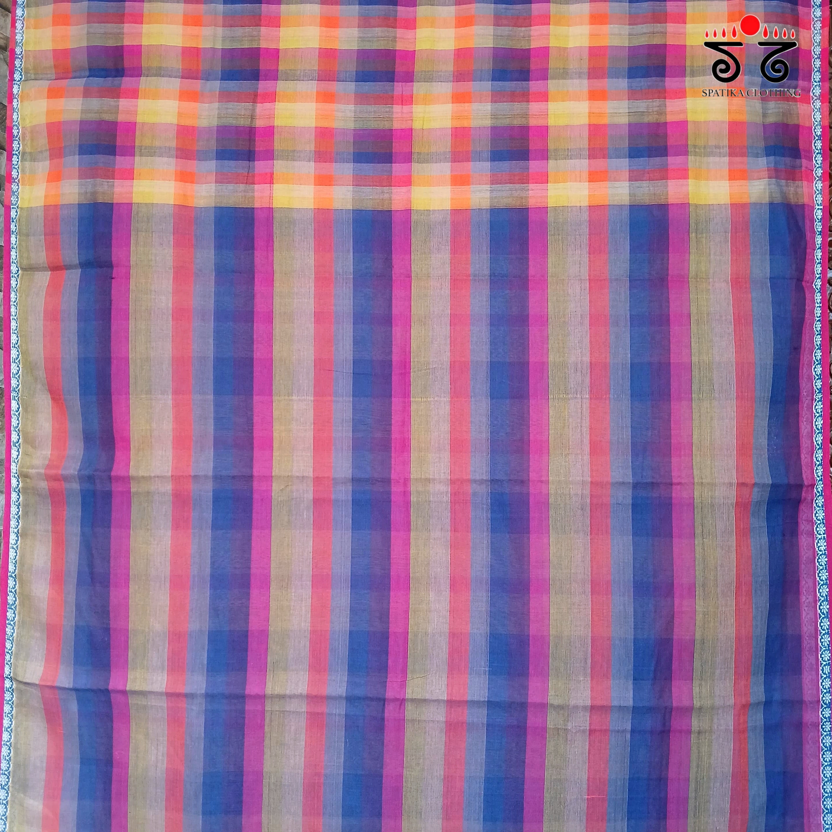 Andhra Handwoven Cotton Saree