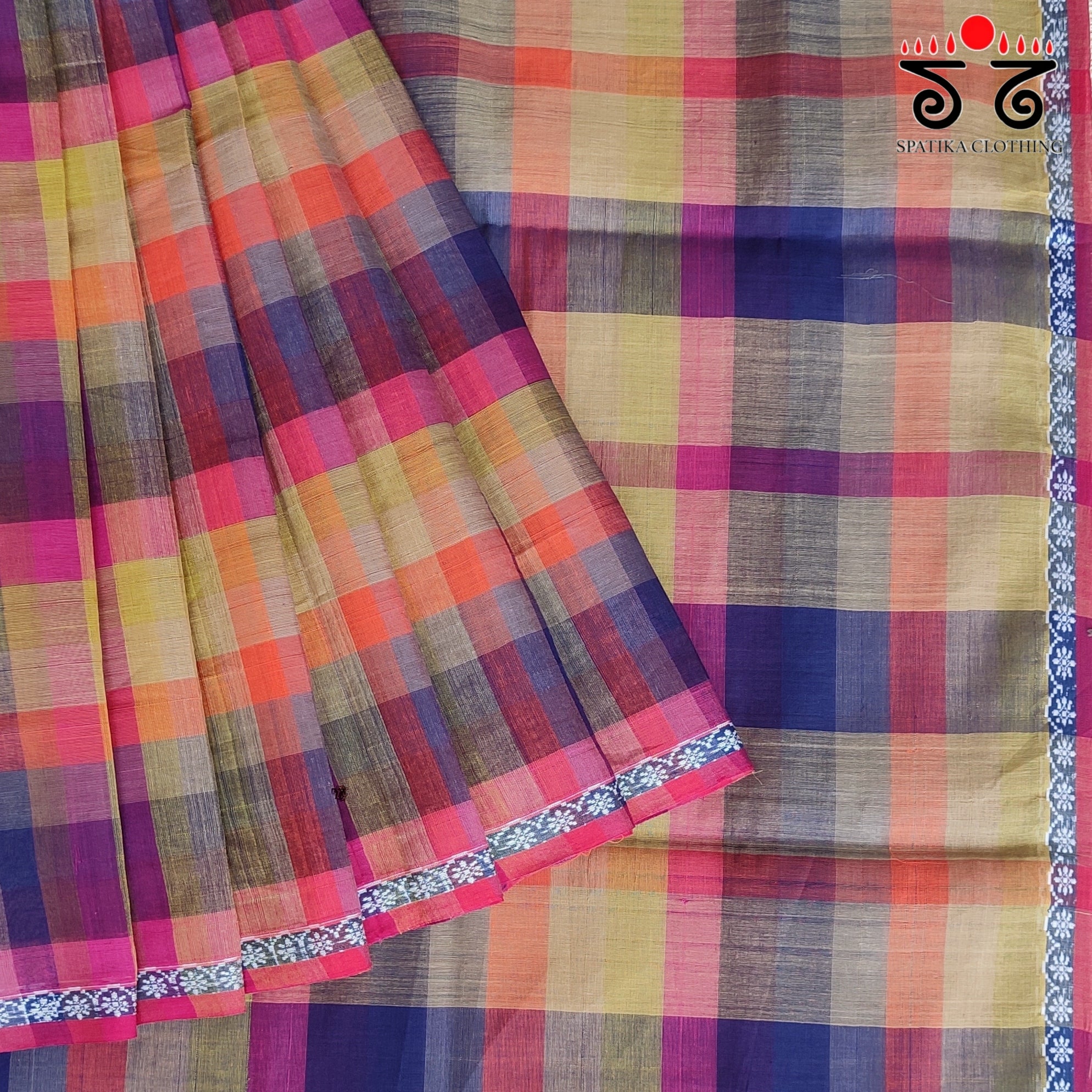 Andhra Handwoven Cotton Saree