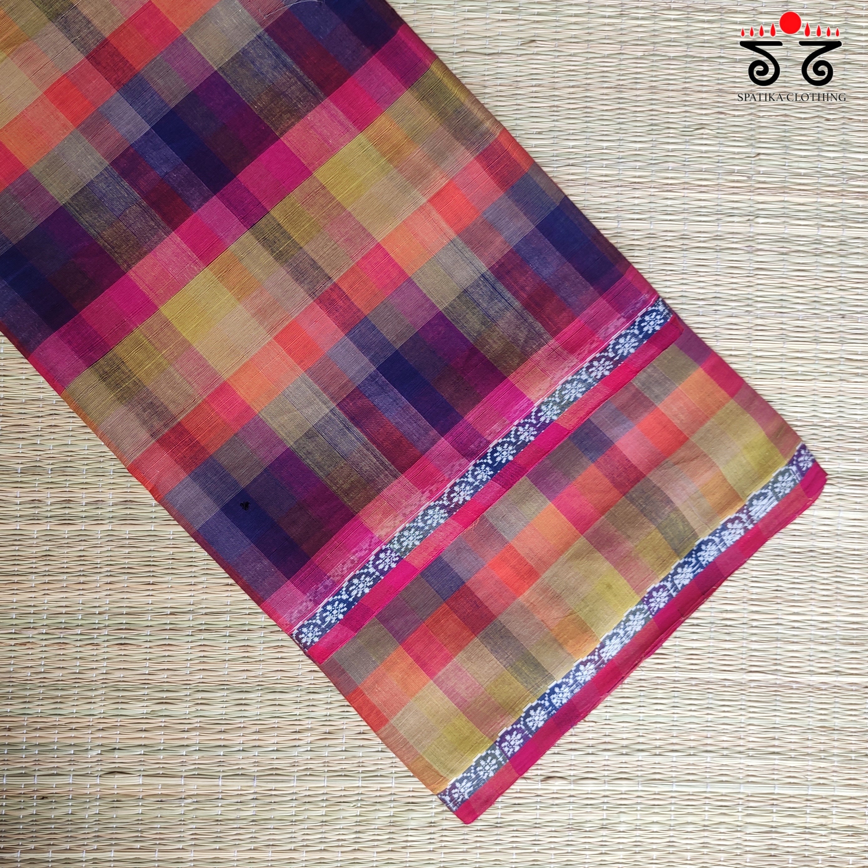 Andhra Handwoven Cotton Saree