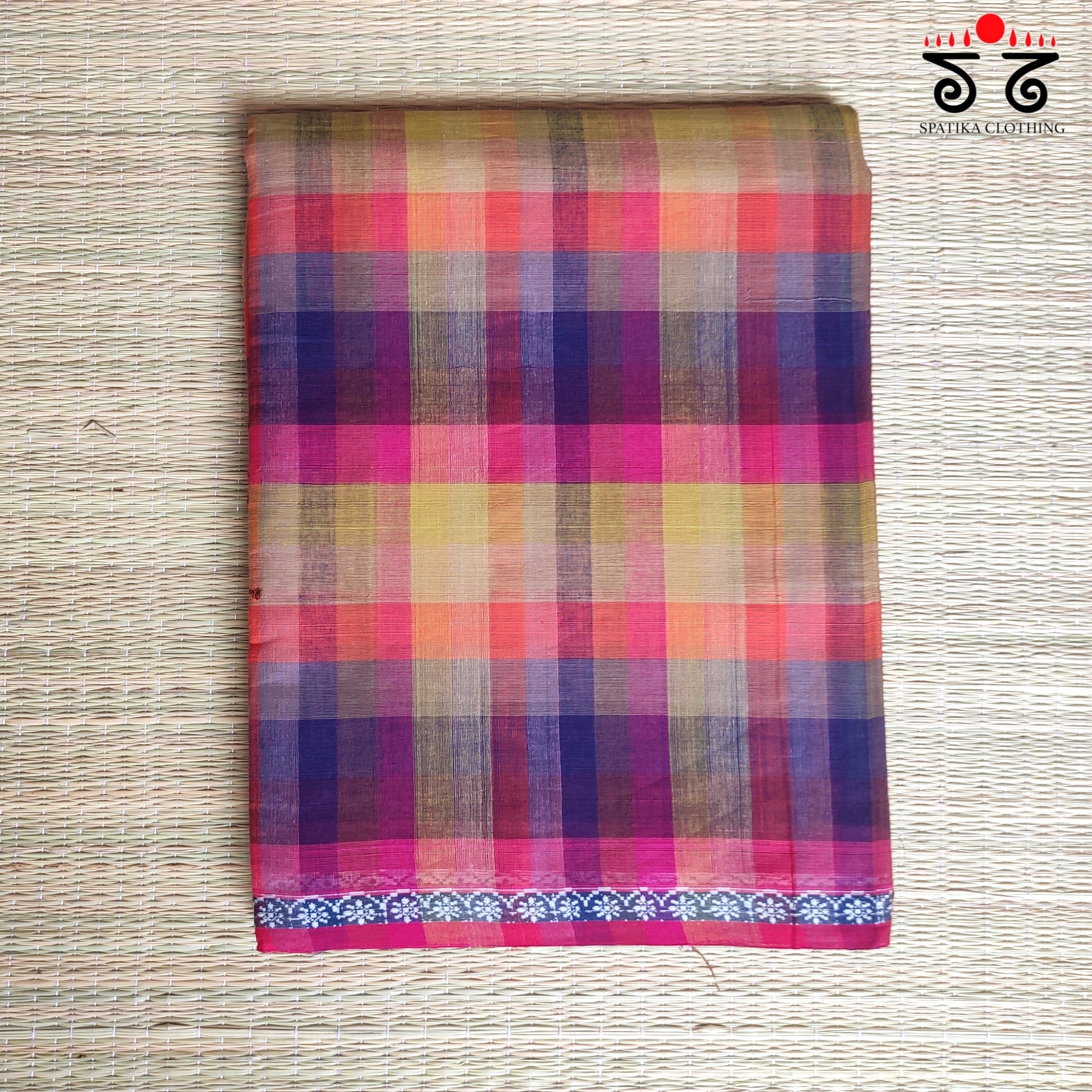 Andhra Handwoven Cotton Saree