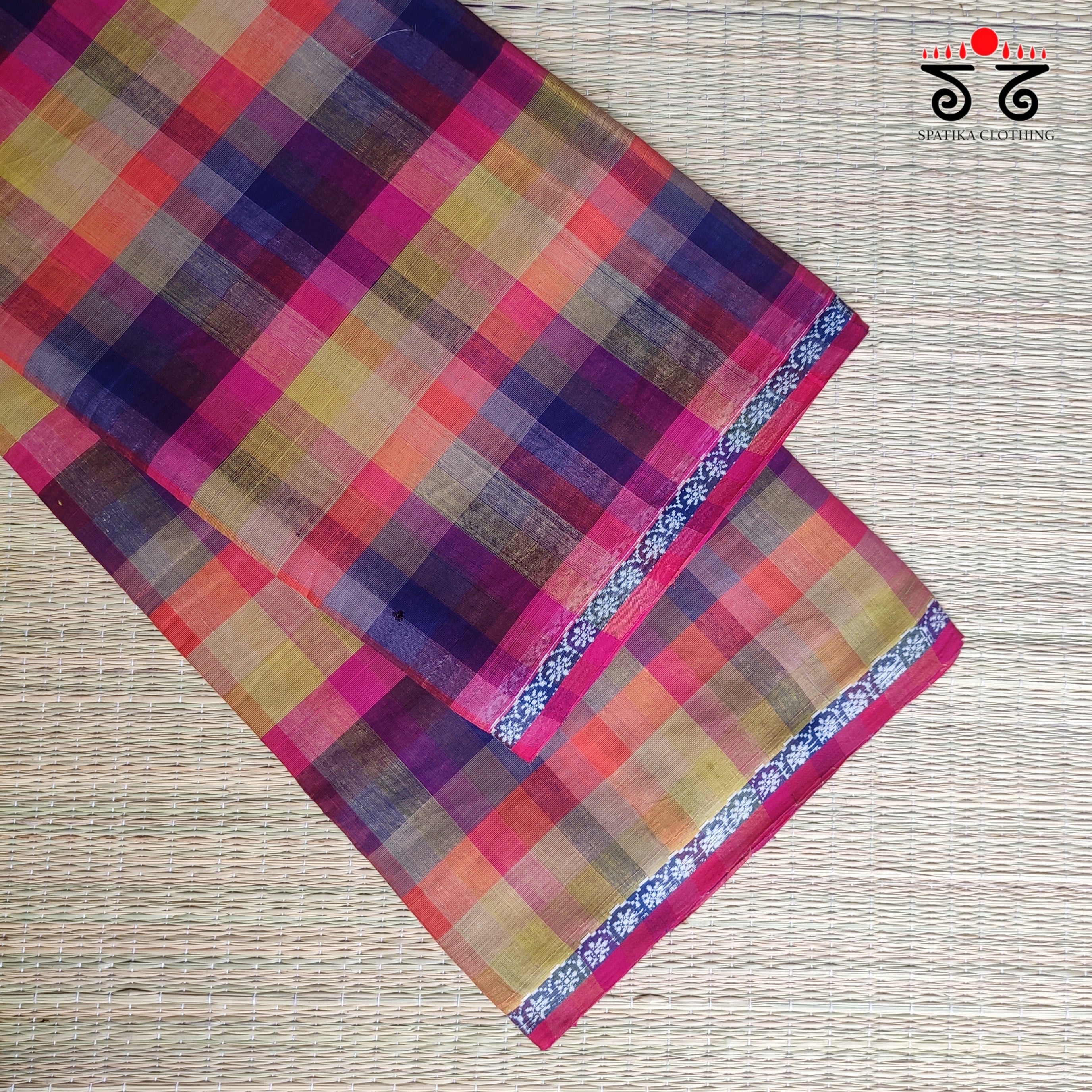 Andhra Handwoven Cotton Saree