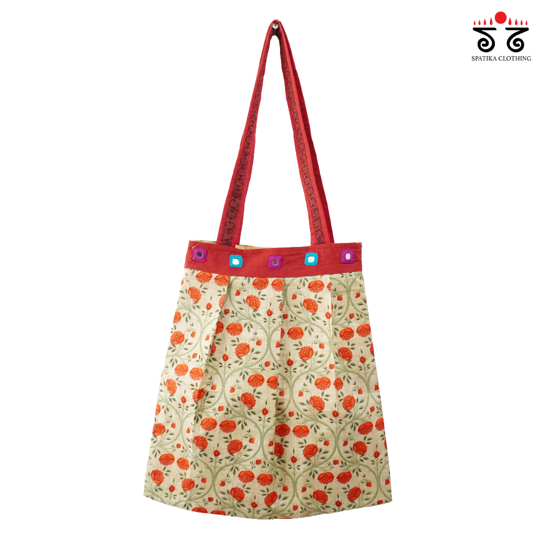 Hand Embroidered Hand Bag