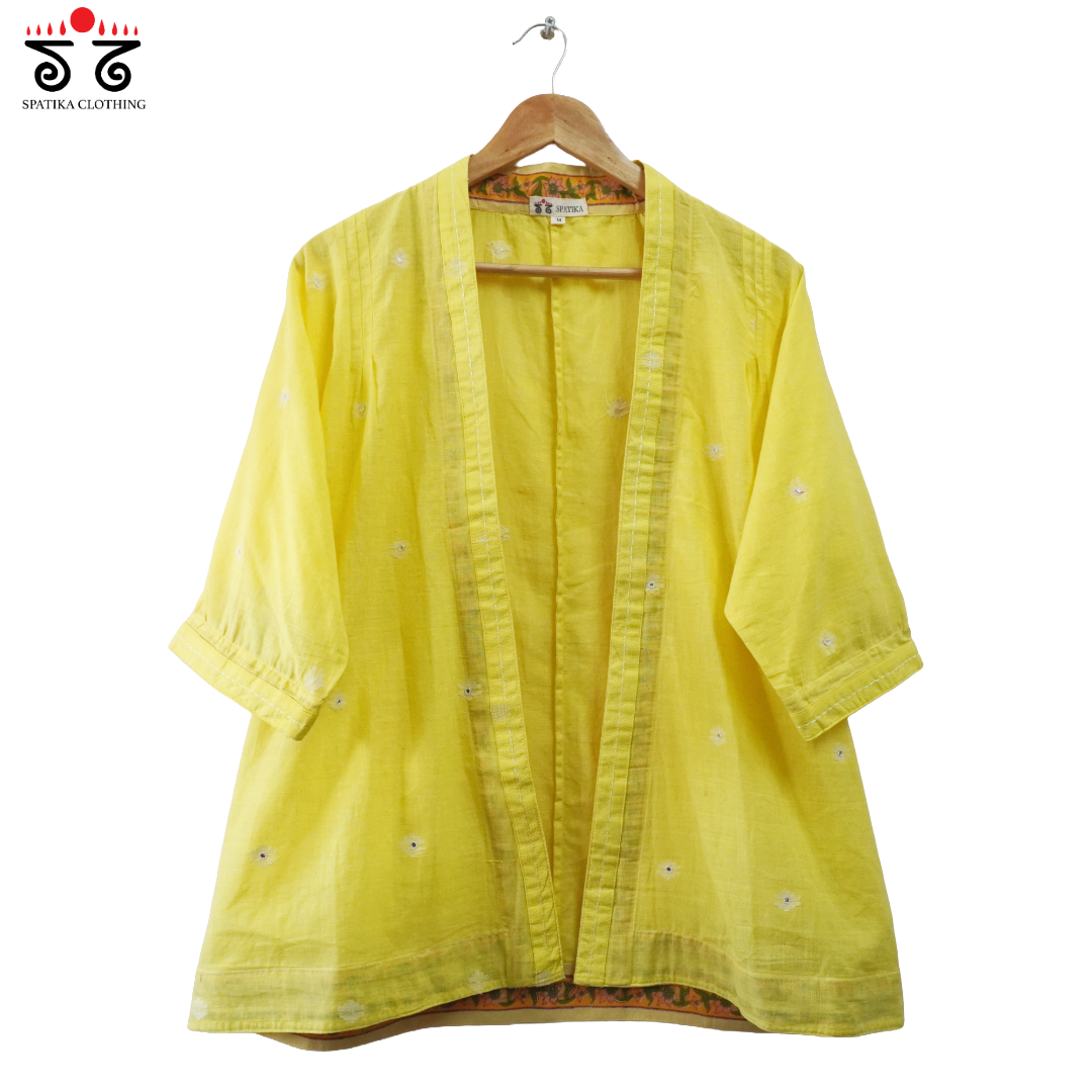 Handwoven Jamdhani Overlay