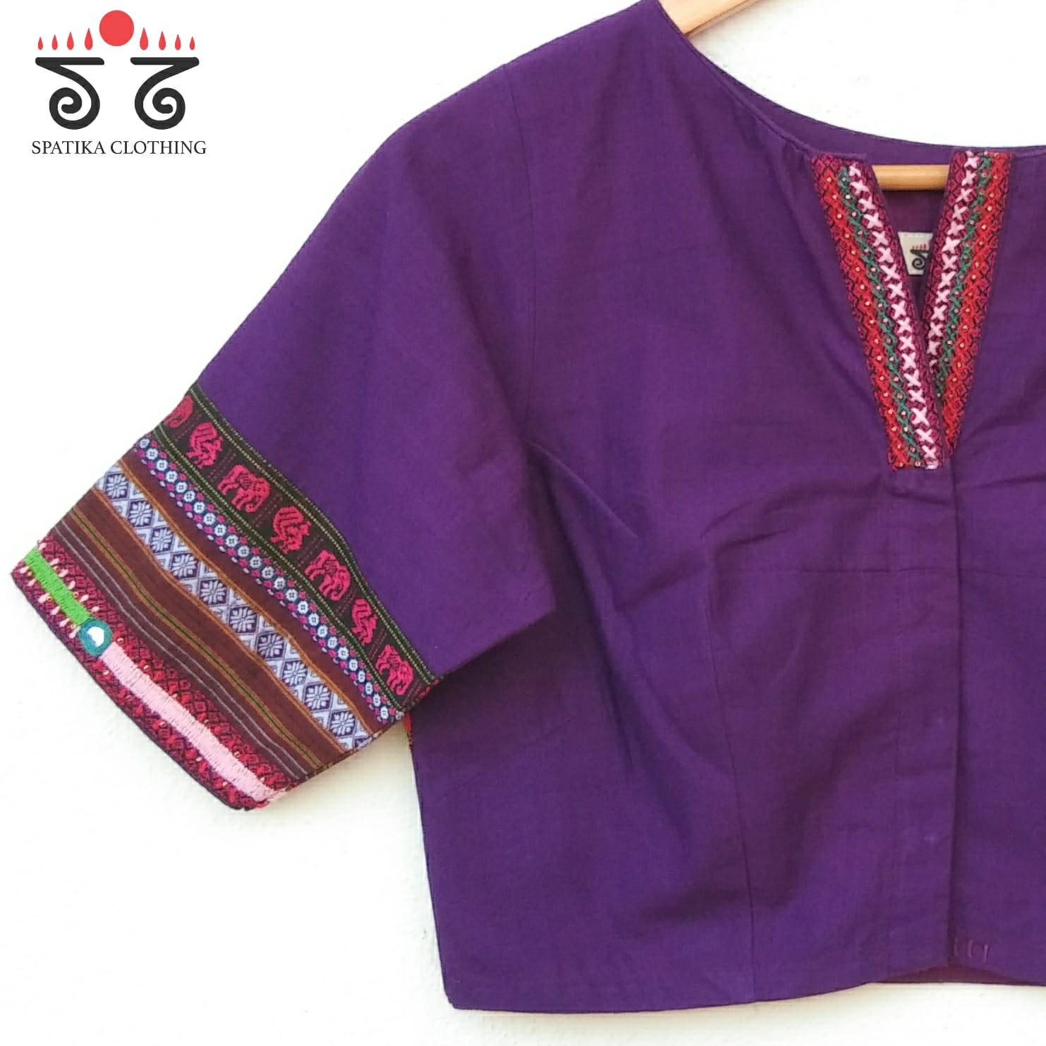 The Solid -Khun Lambani Blouse
