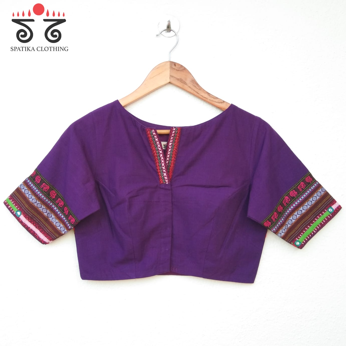 The Solid -Khun Lambani Blouse