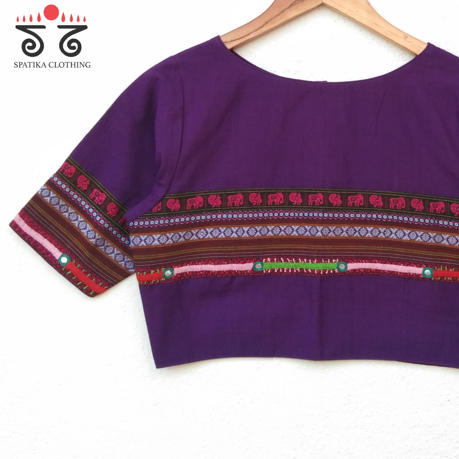 The Solid -Khun Lambani Blouse