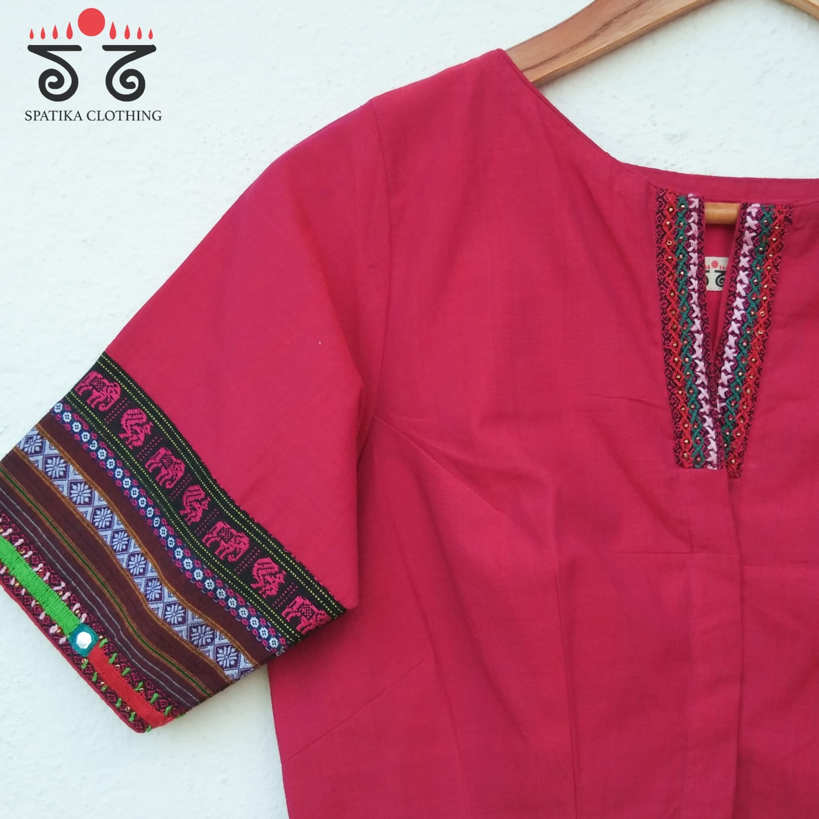 The Solid -Khun Lambani Blouse
