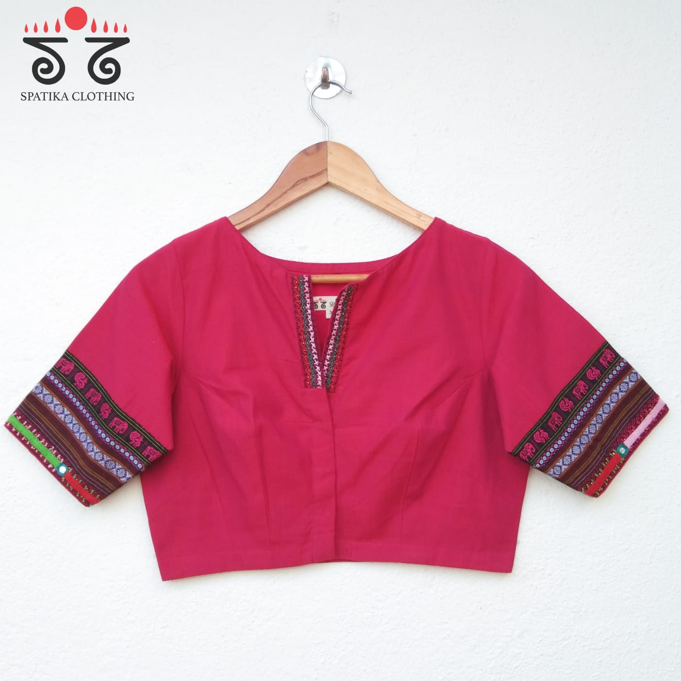 The Solid -Khun Lambani Blouse