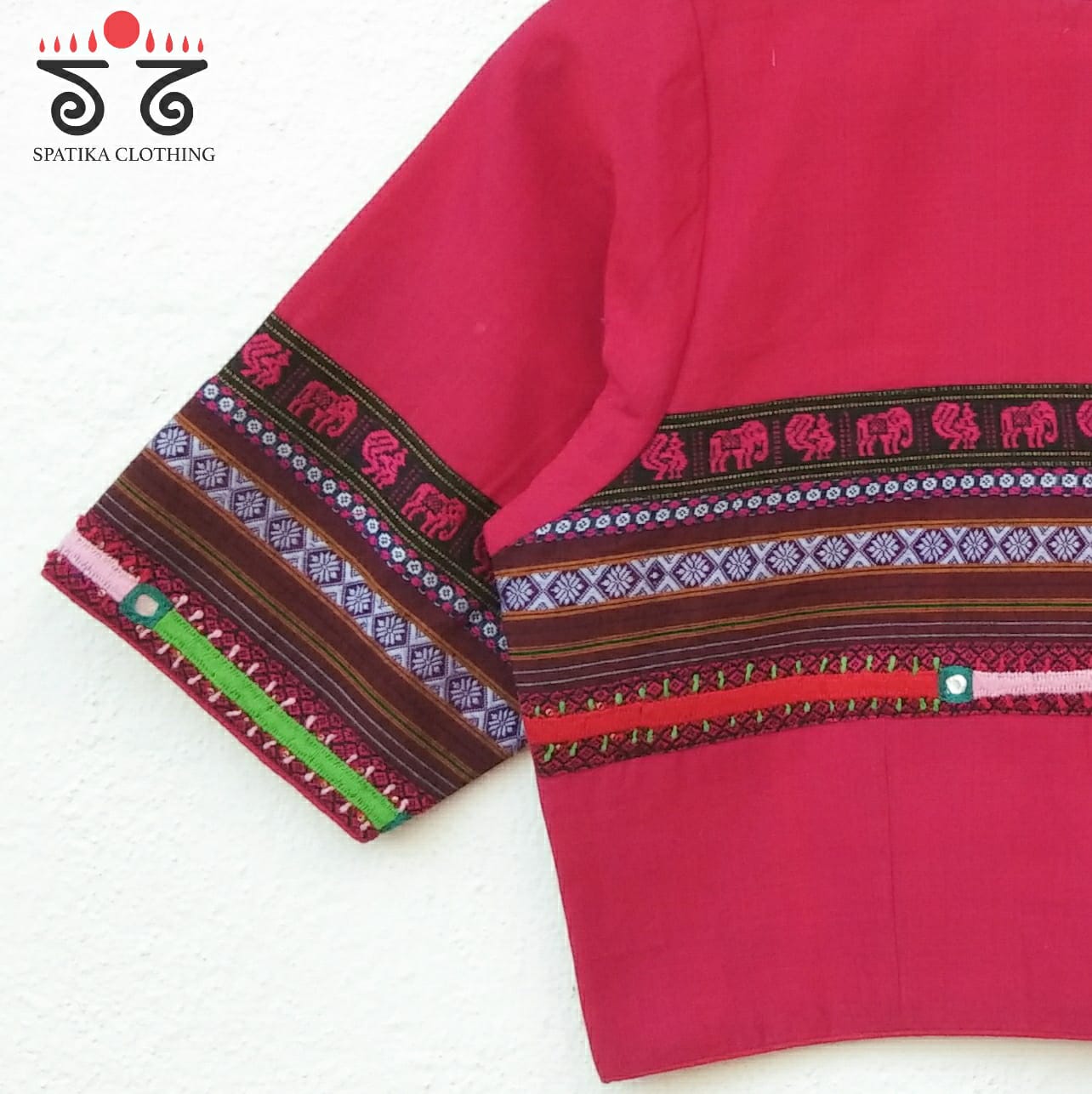 The Solid -Khun Lambani Blouse