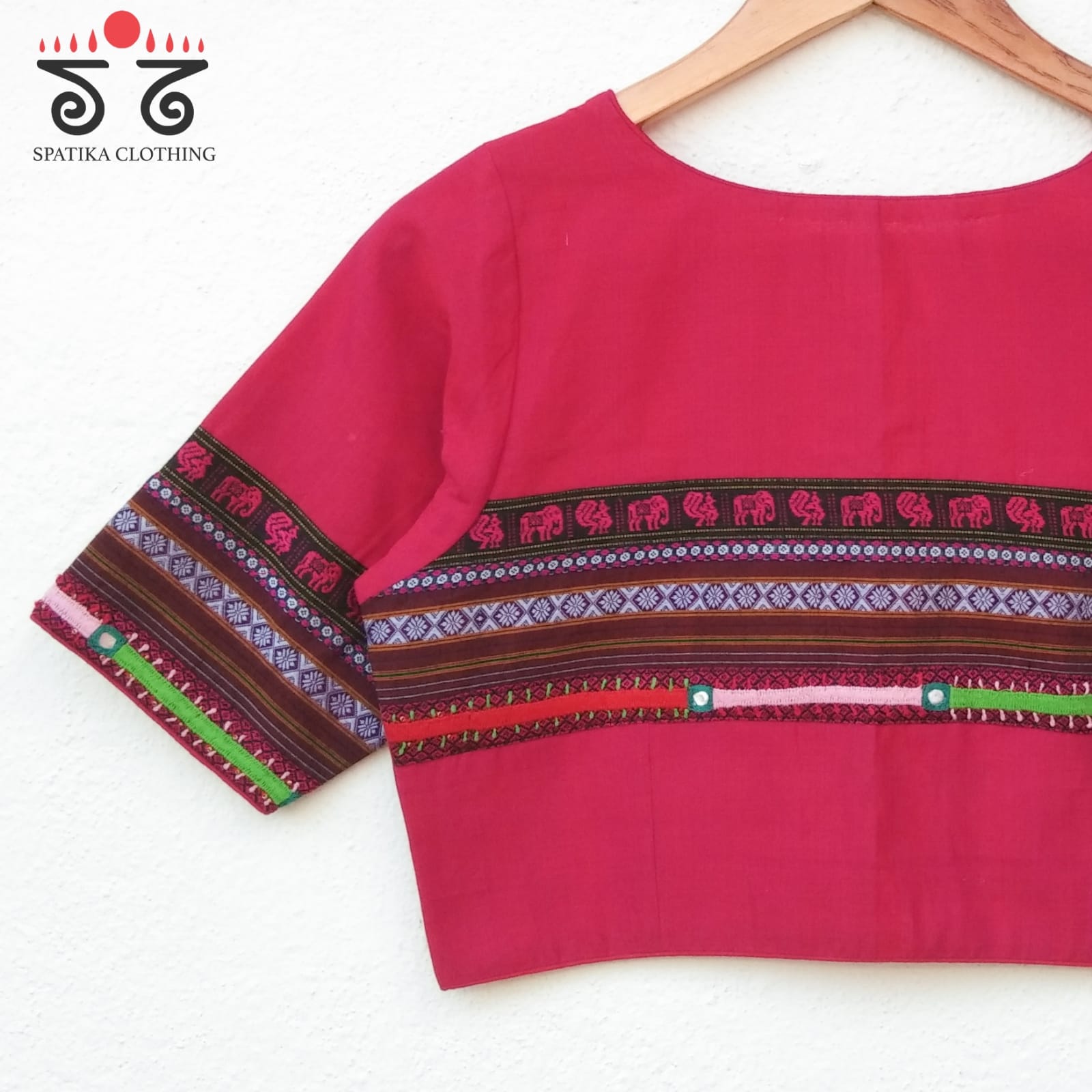 The Solid -Khun Lambani Blouse