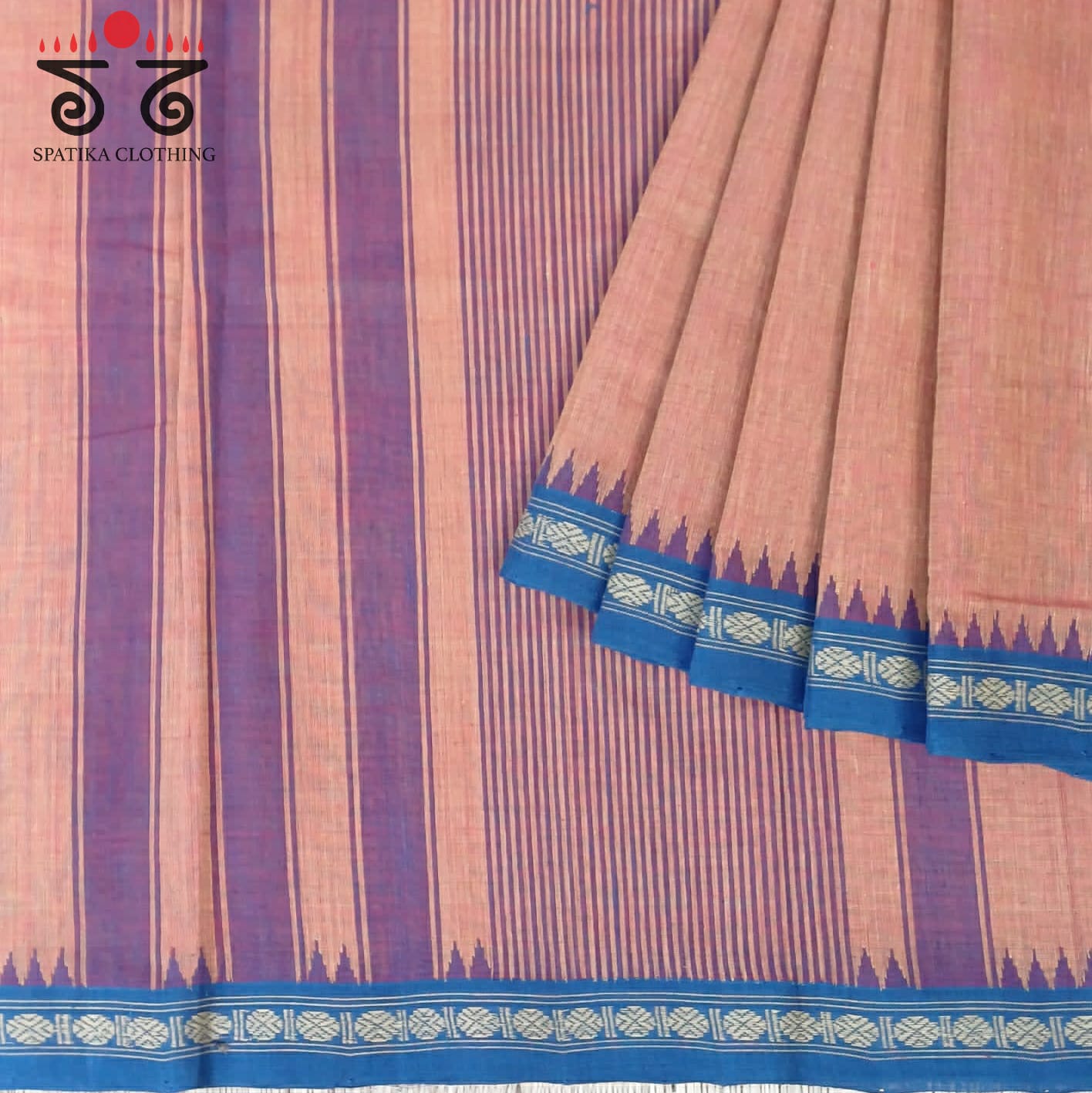 Ponduru Handspun Cotton Saree