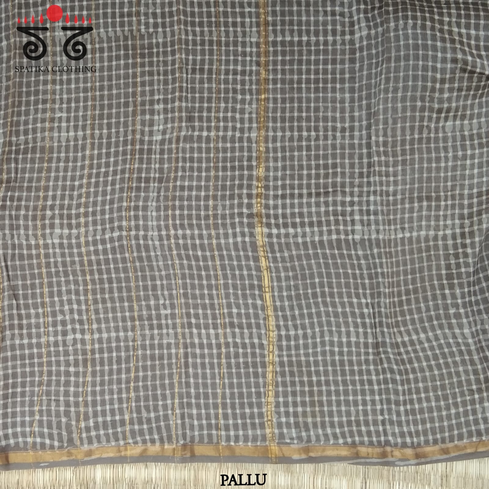 Handblock Print on Chanderi Silk Cotton Saree