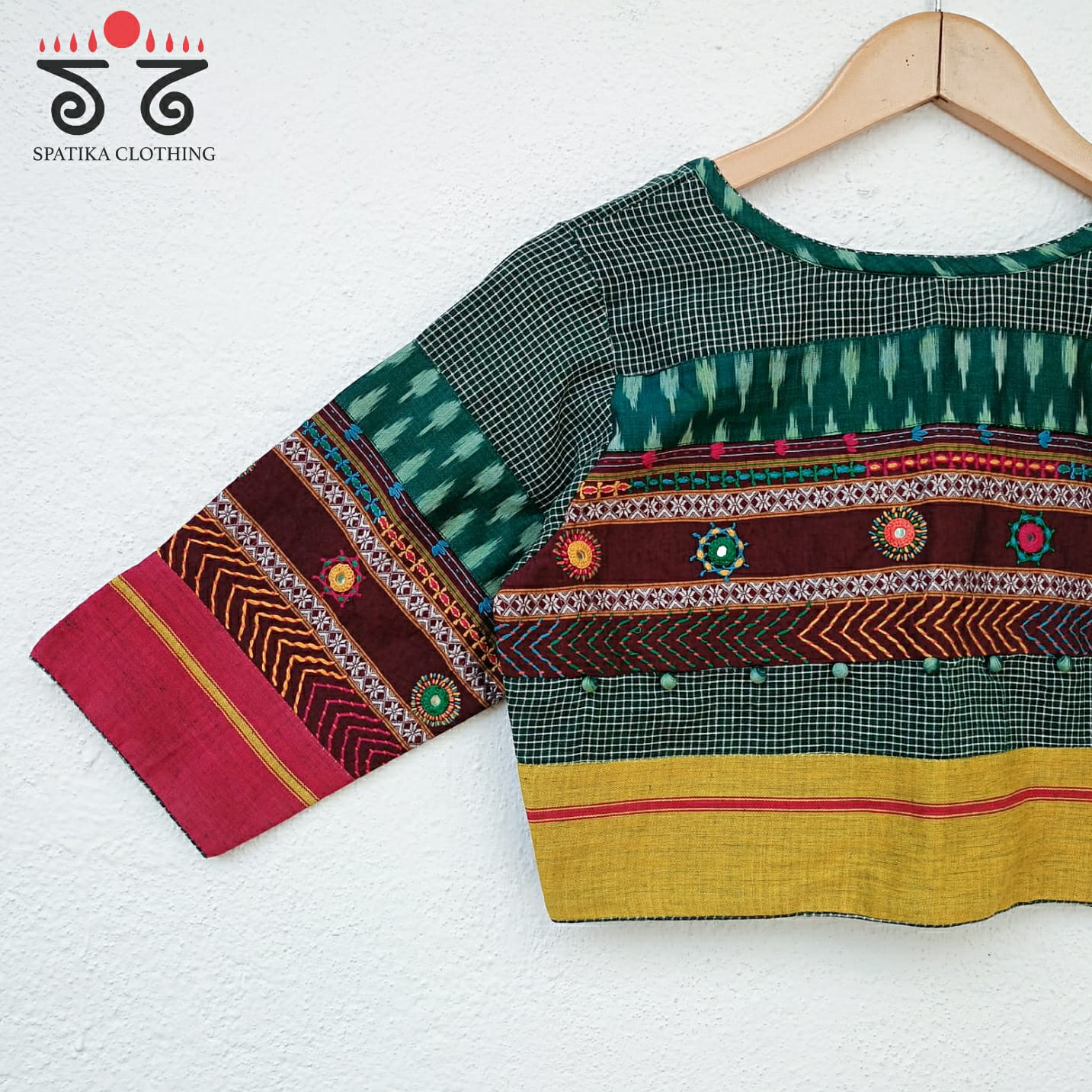 The Patteda Anchu - Lambani Blouse