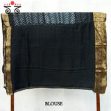 Shibori on Modal Silk Saree