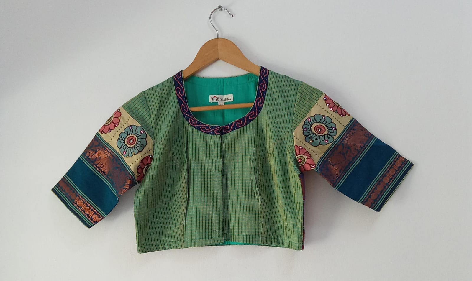 Chettinad - Pen Kalamkari Blouse -New!