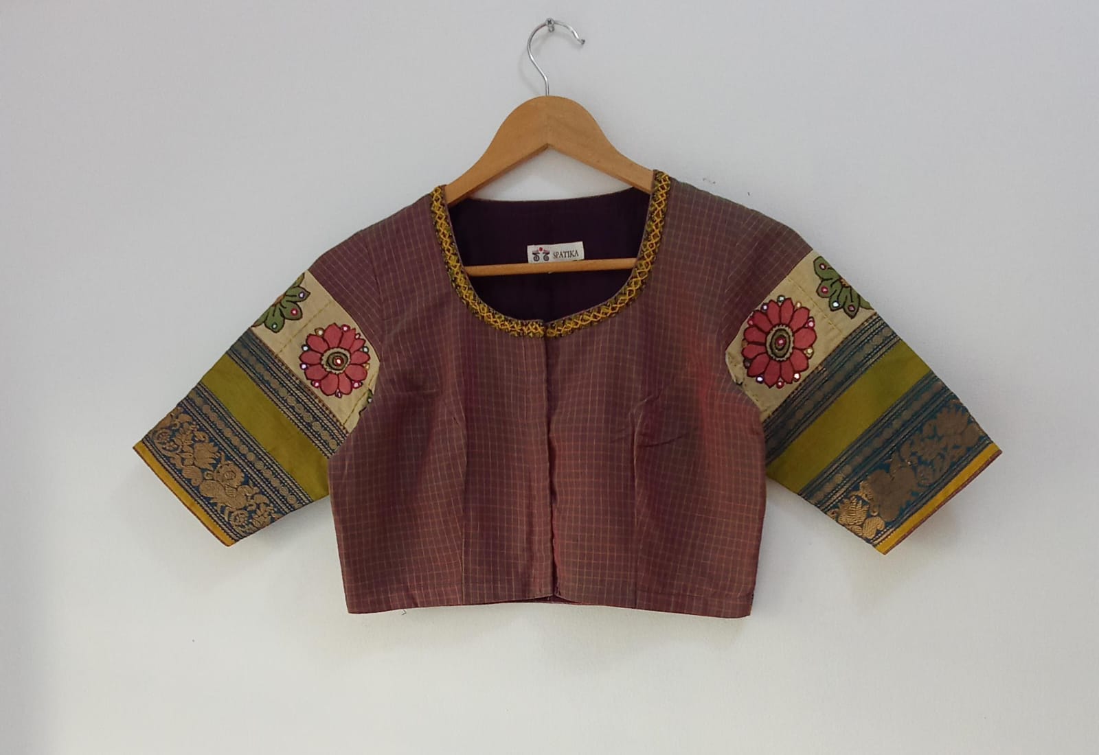 Chettinad - Pen Kalamkari Blouse -New!