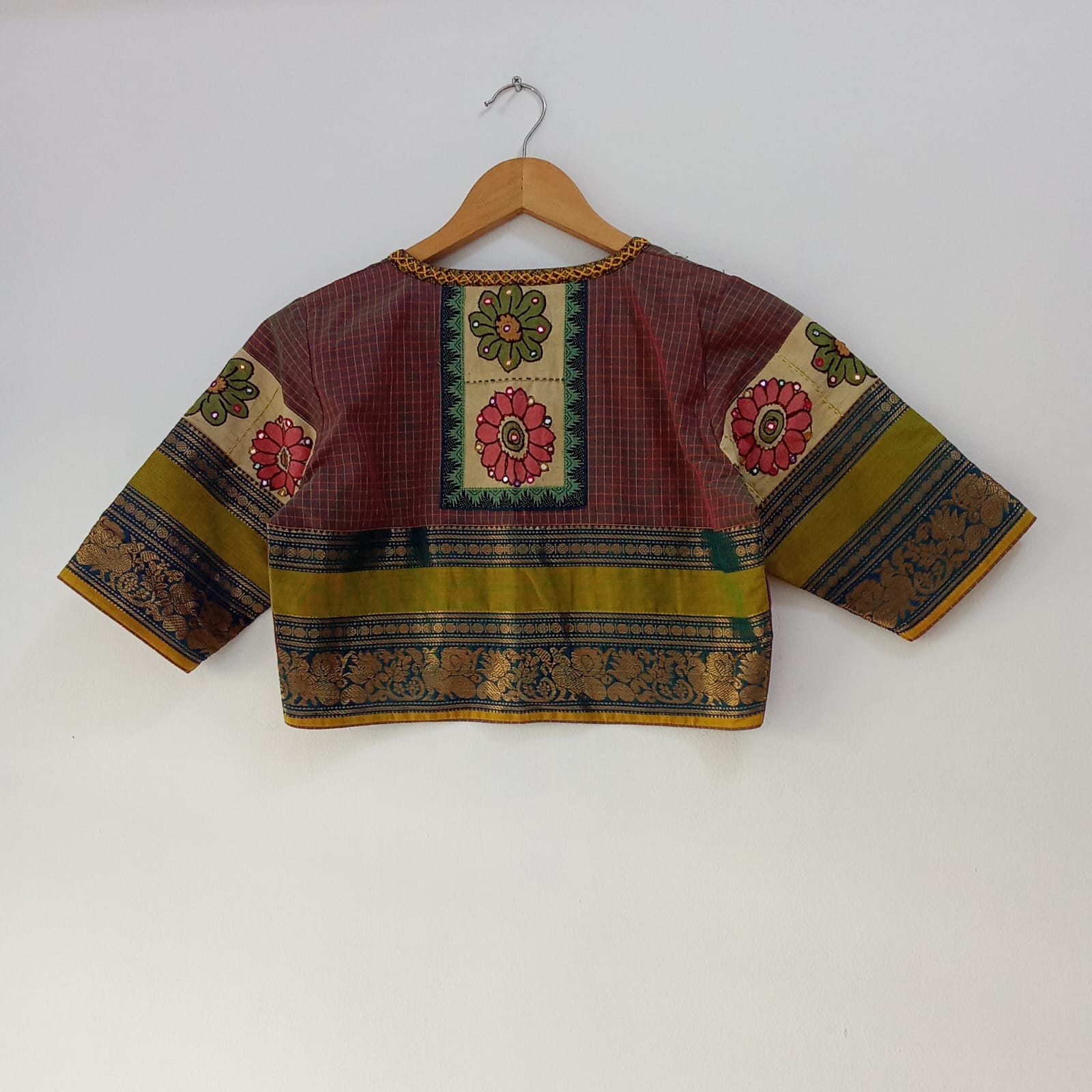 Chettinad - Pen Kalamkari Blouse -New!