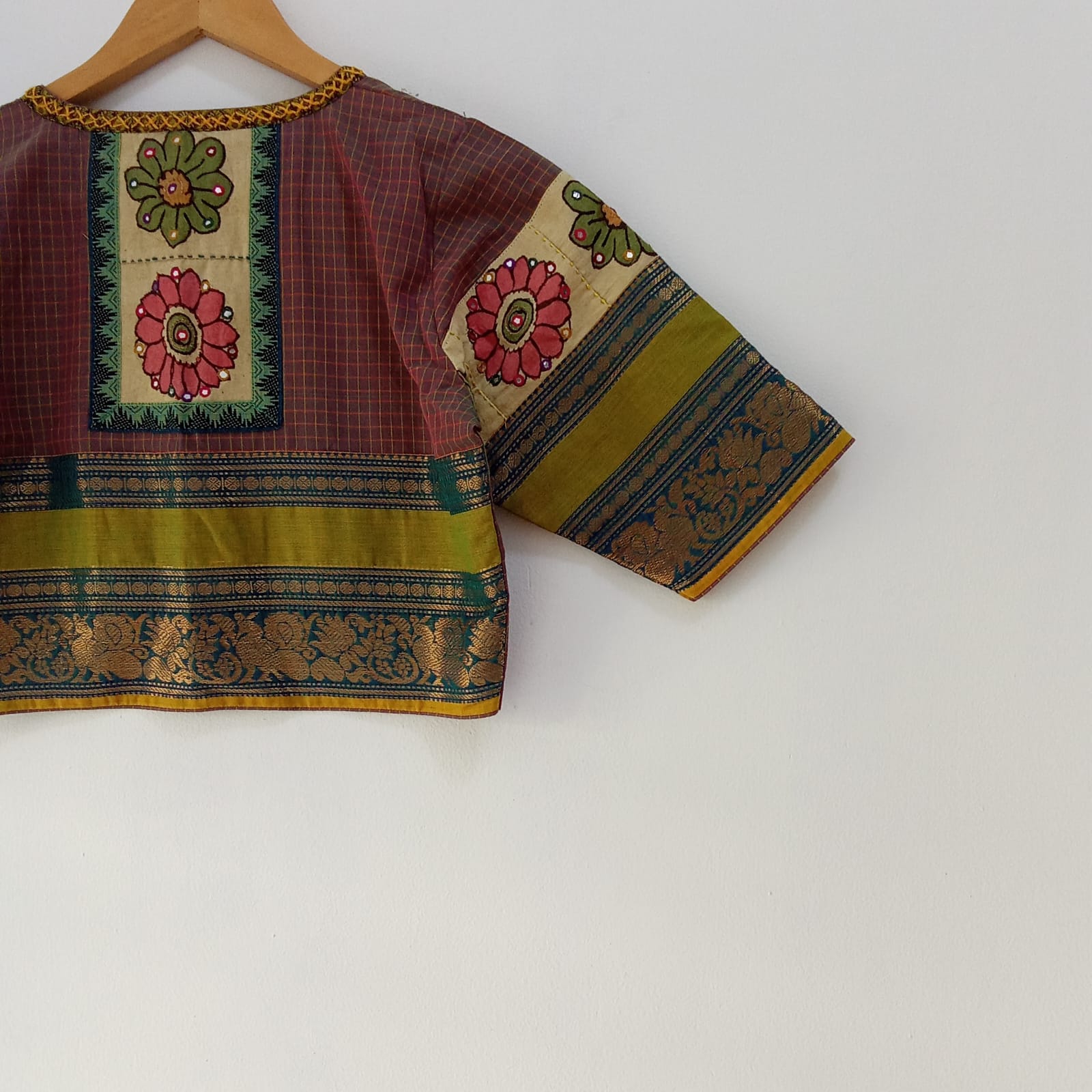 Chettinad - Pen Kalamkari Blouse -New!