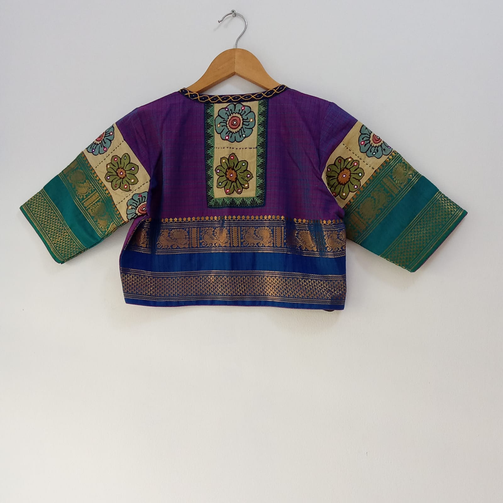 Chettinad - Pen Kalamkari Blouse -New!