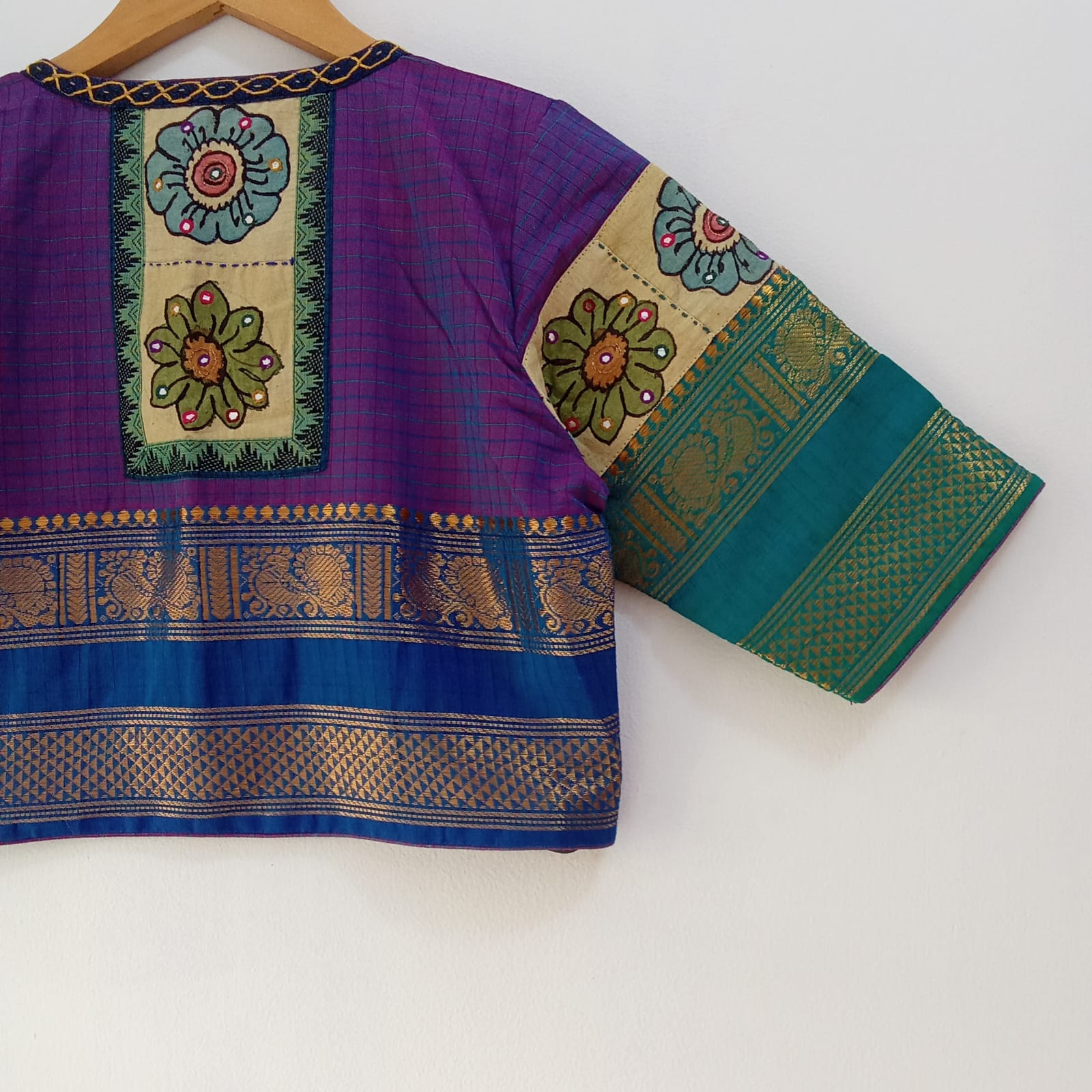 Chettinad - Pen Kalamkari Blouse -New!
