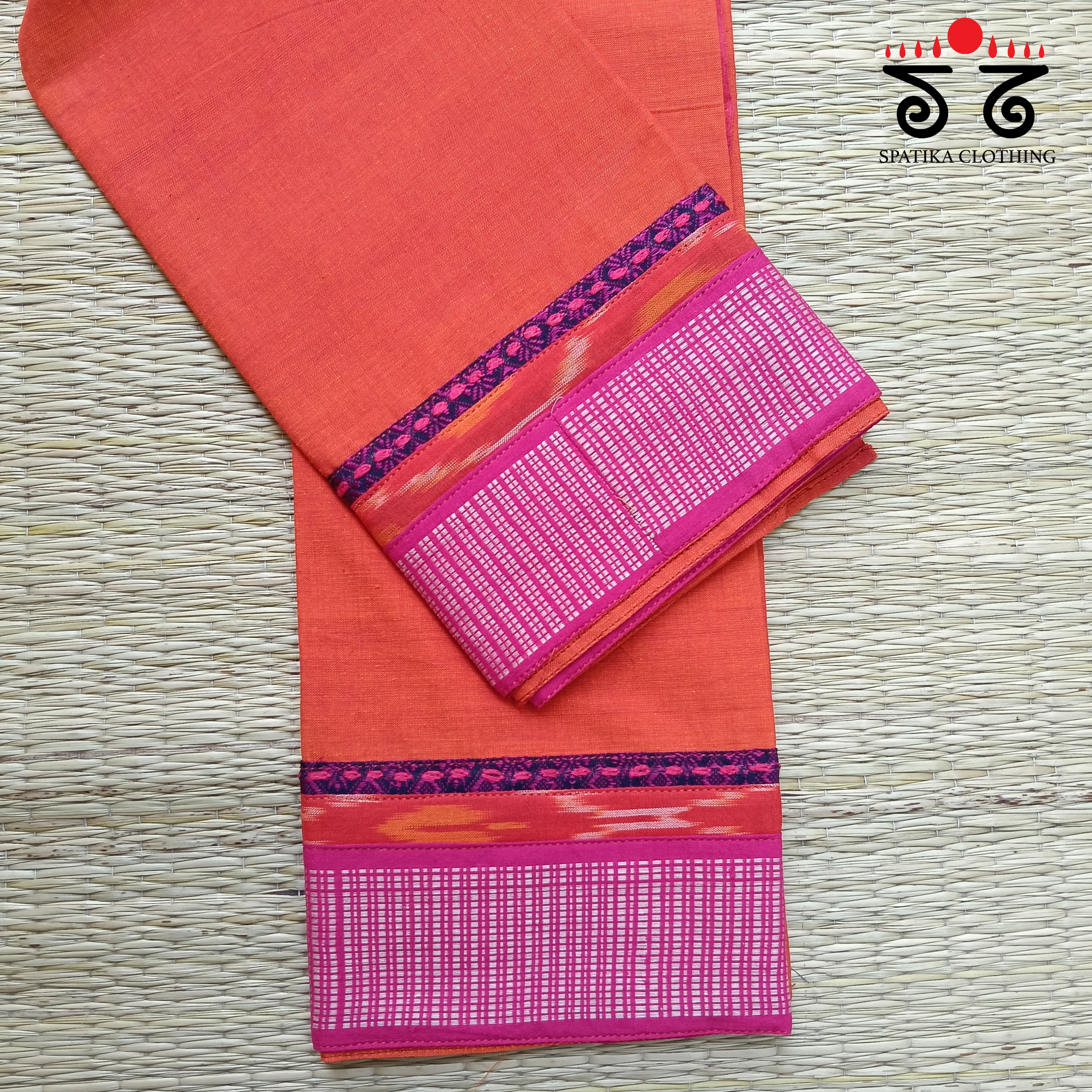 Hand Embroidered Blouse Fabric
