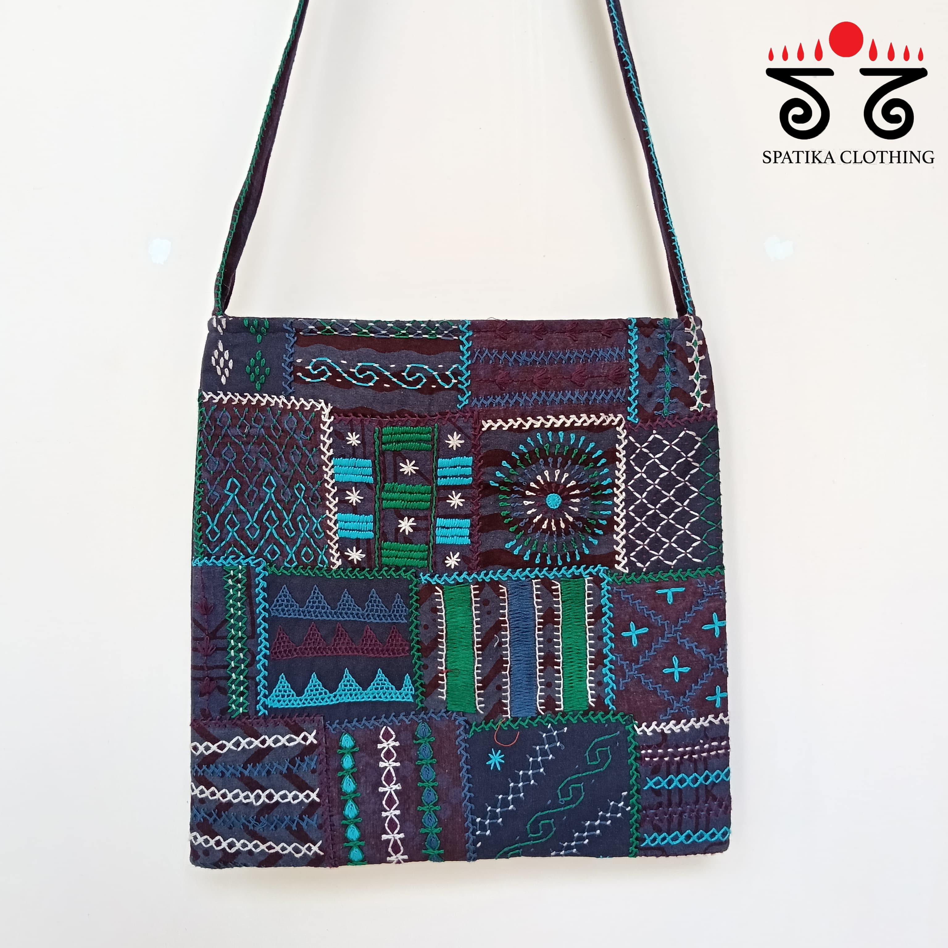 Hand Embroidered Sling Bag