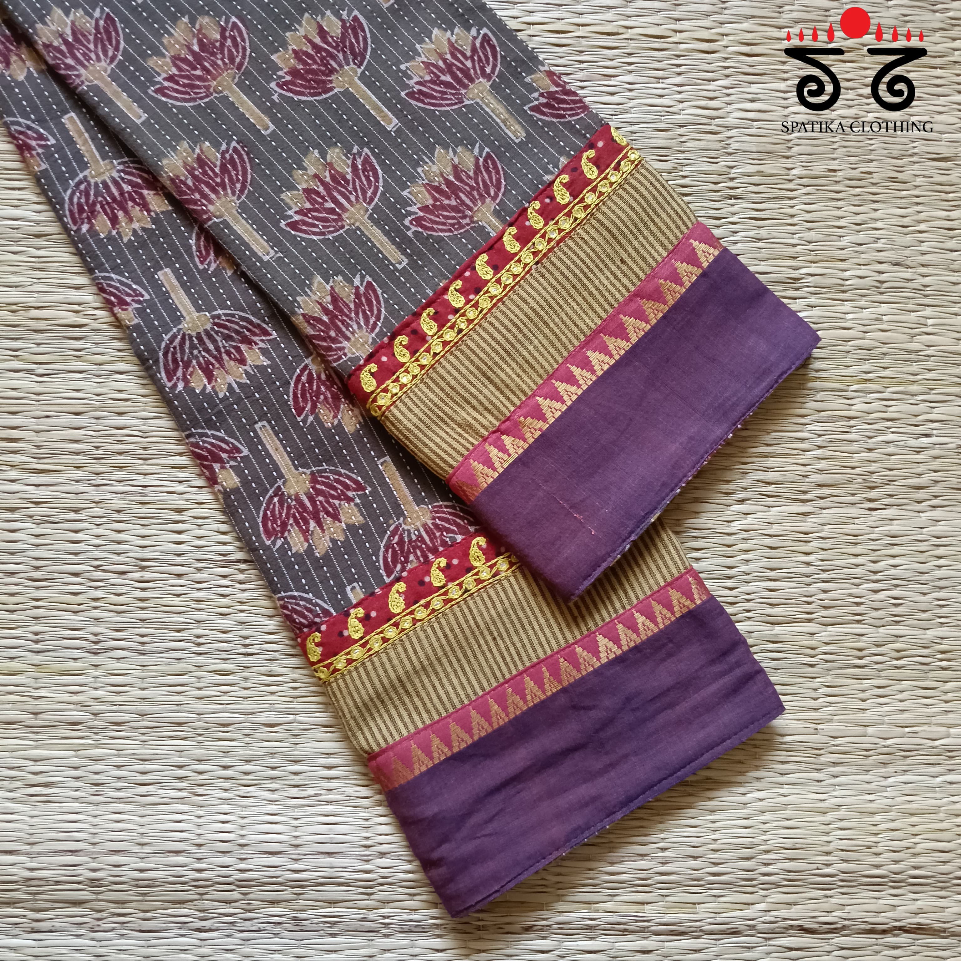 Hand-embroidered Blouse Fabric