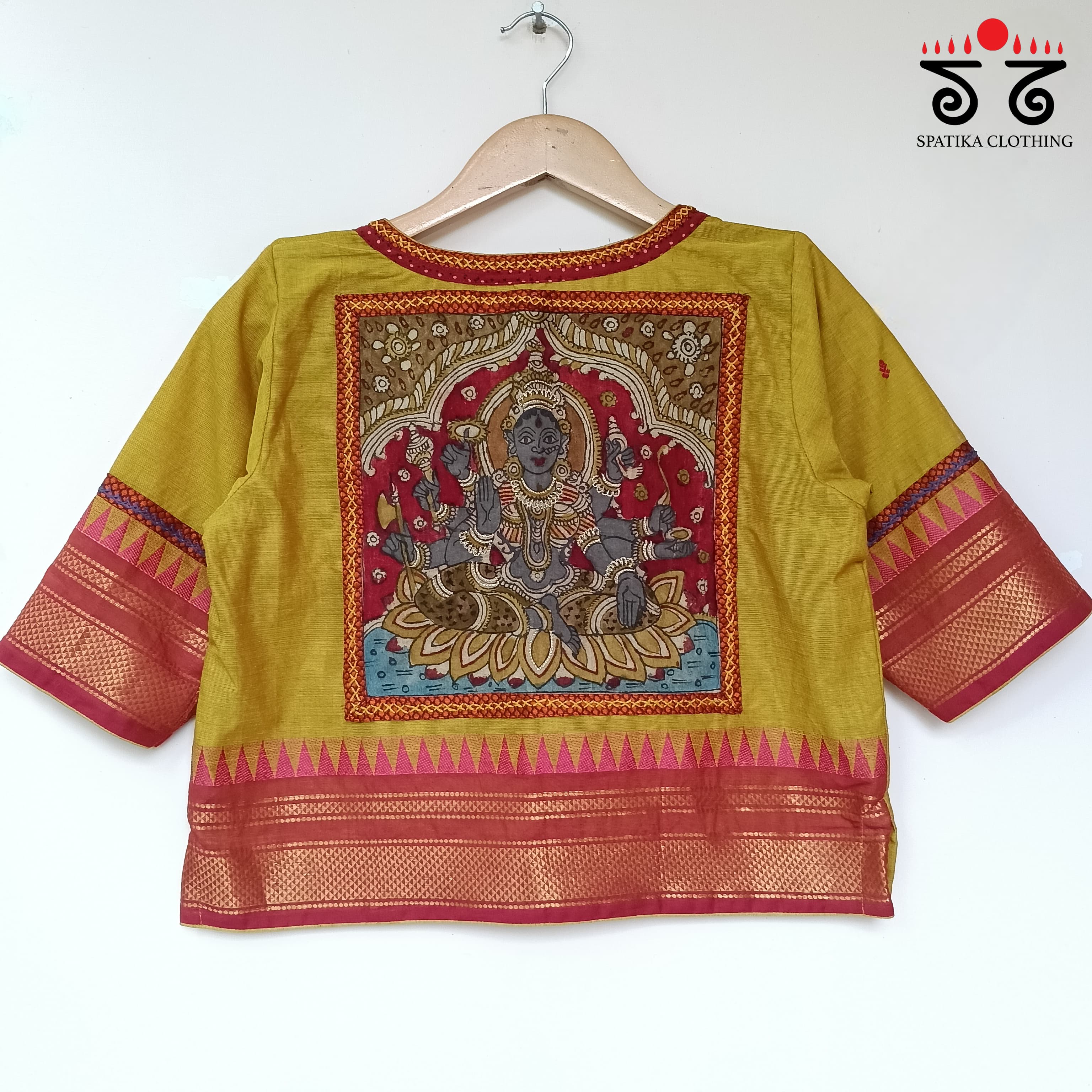 Ashtalakshmi series-Vijaya Lakshmi Croptop